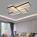 NEO Gleam Modern LED Chandelier — Black & Gold App & Remote Dimmable