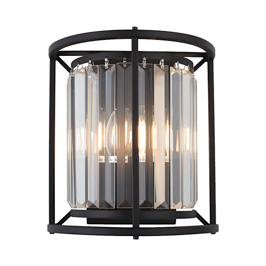 Amelia 2-Light Wall Light — Black — view 2
