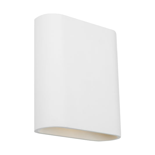 Bowen Exterior Wall Light — White — view 2