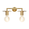Inka 2-Light Wall Light — Gold