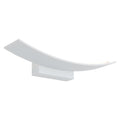 Larz 12W LED Wall Light — White