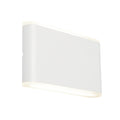 Madera Exterior Wall Light — White