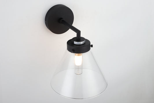 Matisse 1-Light Wall Light — Black — view 2