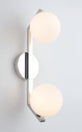 Rayna 2-Light Wall Light — Chrome