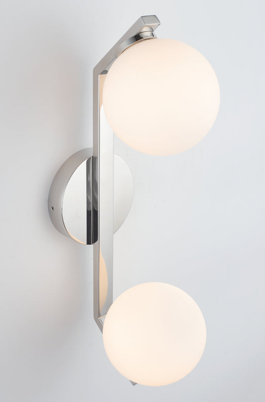 Rayna 2-Light Wall Light — Chrome — view 2