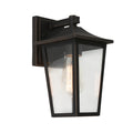 York 1-Light Exterior — Bronze