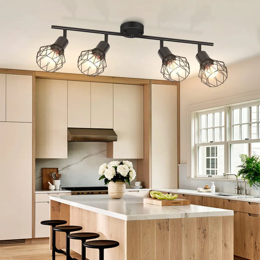LED Replaceable Bulb Pendant Chandelier — E14 & E27 3 to 4 Head
