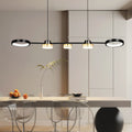 Long Linear LED Pendant Light — 100cm Kitchen Island Chandelier