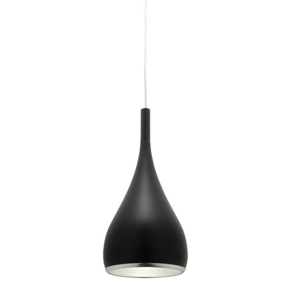Aero 1-Light Pendant — Matt Black