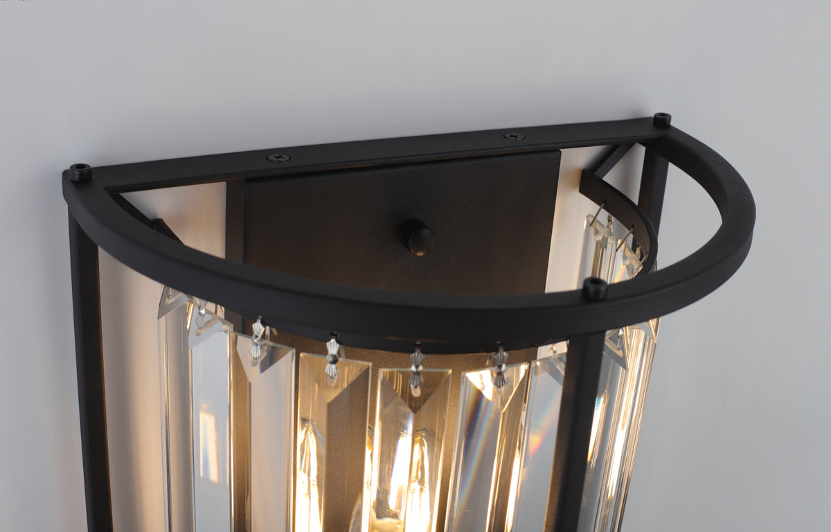Amelia 2-Light Wall Light — Black — view 5