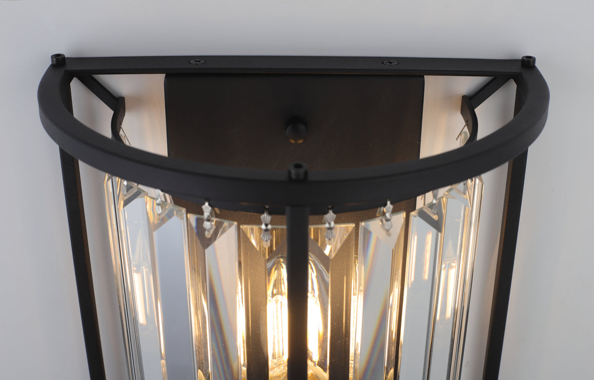 Amelia 2-Light Wall Light — Black — view 6