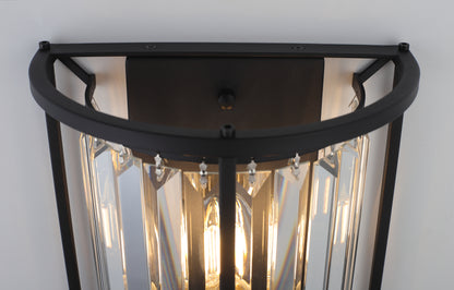 Amelia 2-Light Wall Light — Black — view 6