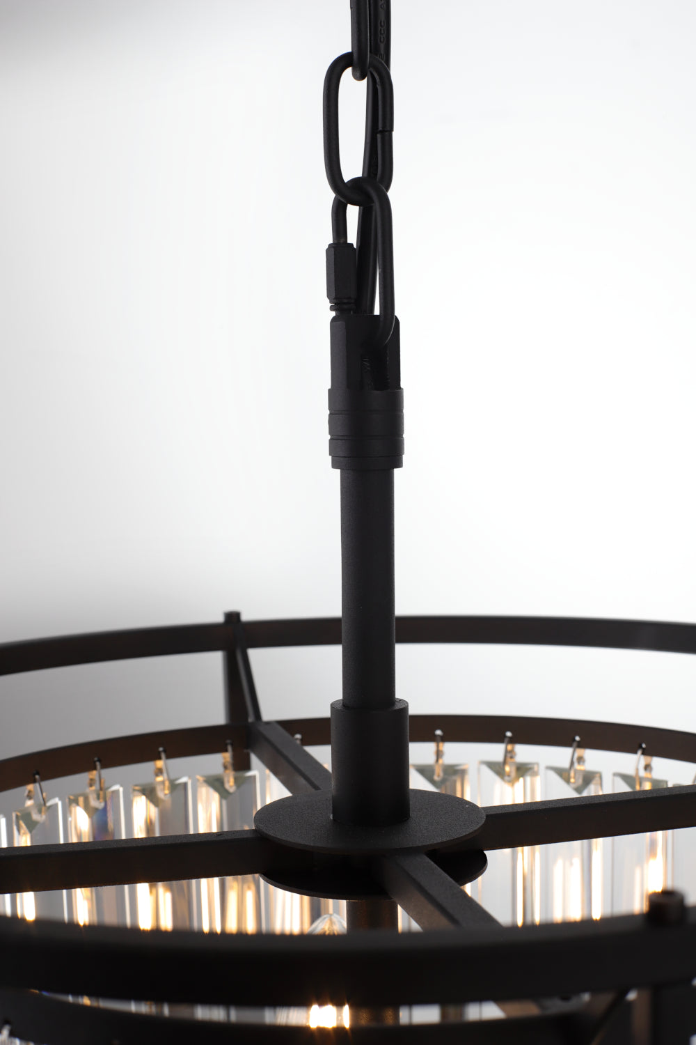 Amelia 3-Light Pendant — Black — view 4