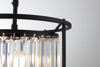 Amelia 3-Light Pendant — Black — view 5