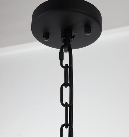 Amelia 3-Light Pendant — Black — view 6