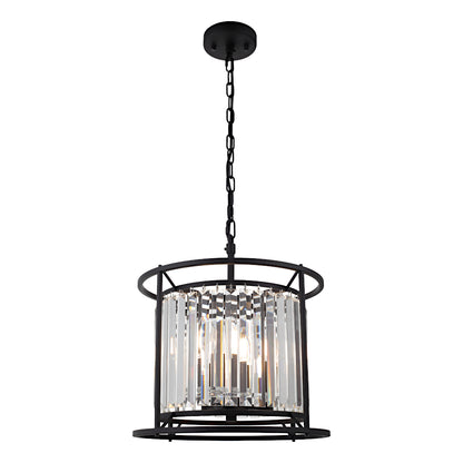 Amelia 3-Light Pendant — Black — view 7