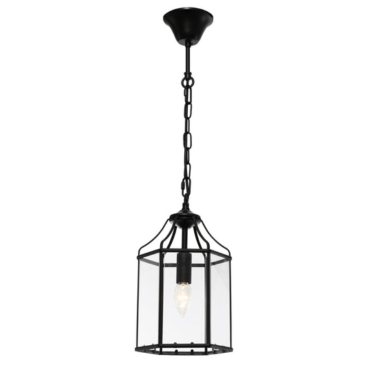 Arcadia 1-Light Pendant — Black — view 2