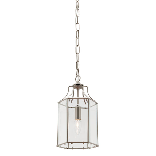 Arcadia 1-Light Pendant — Satin Chrome — view 2