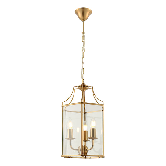 Arcadia 3-Light Pendant — Gold