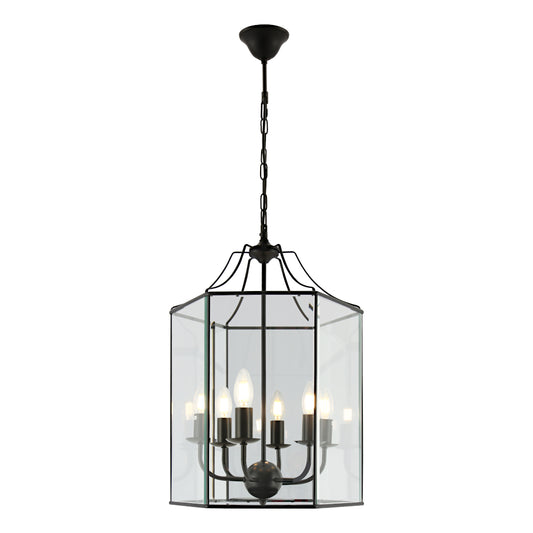 Arcadia 6-Light Pendant — Black