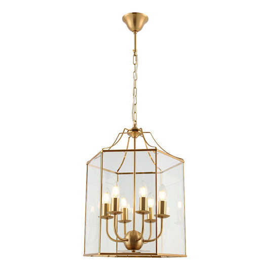 Arcadia 6-Light Pendant — Gold