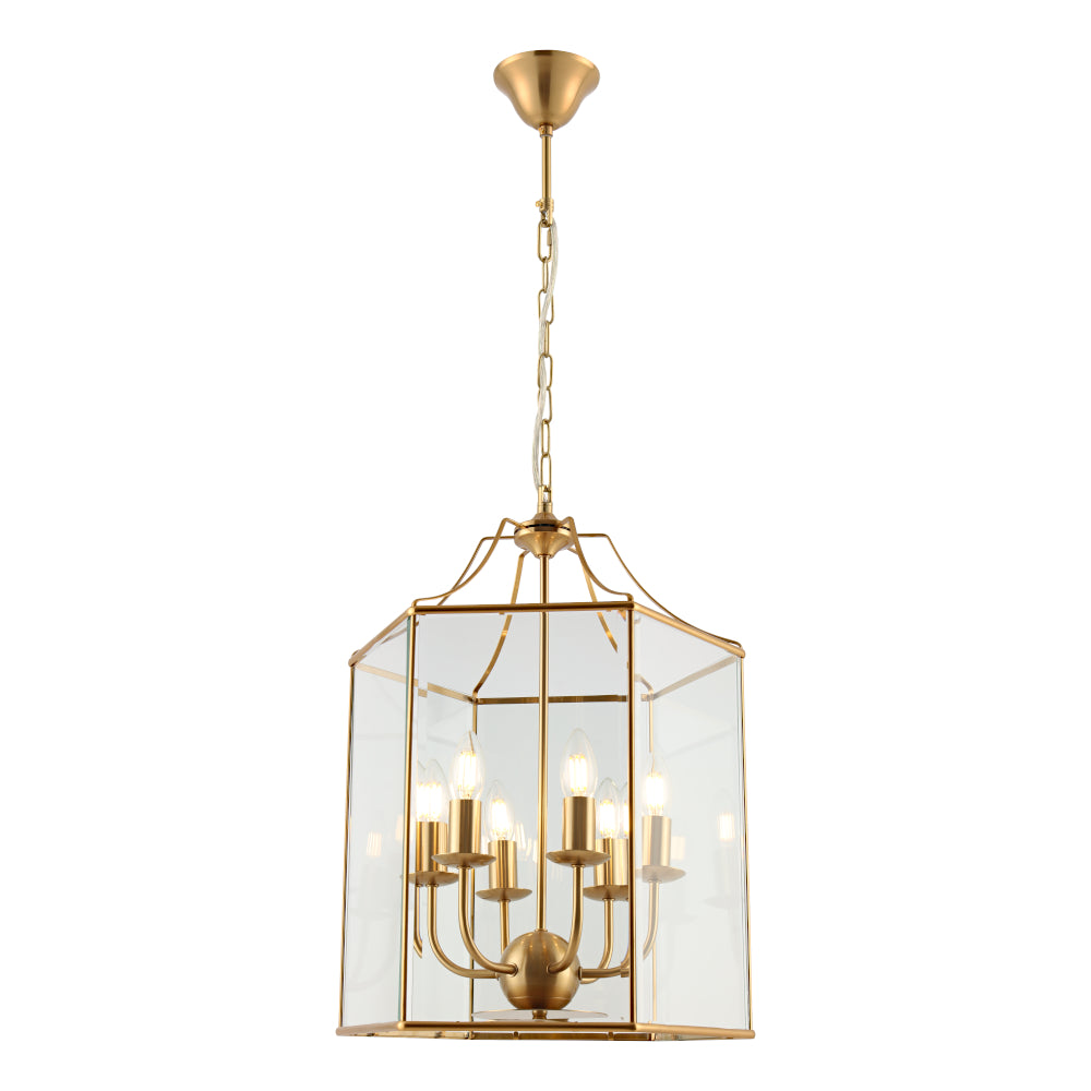 Arcadia 6-Light Pendant — Gold — view 2