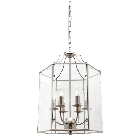 Arcadia 6-Light Pendant — Satin Chrome — view 2