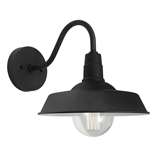 Arizona 1-Light Small Exterior — Black — view 2