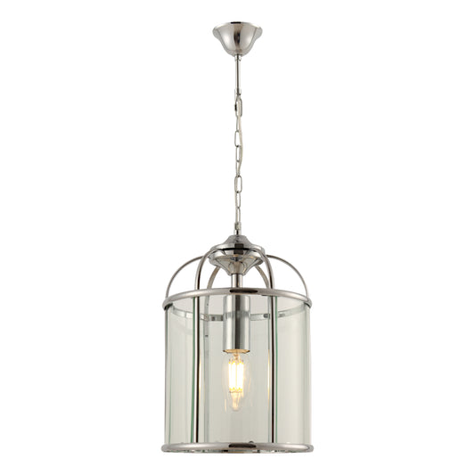 Clovelly 1-Light Pendant — Chrome