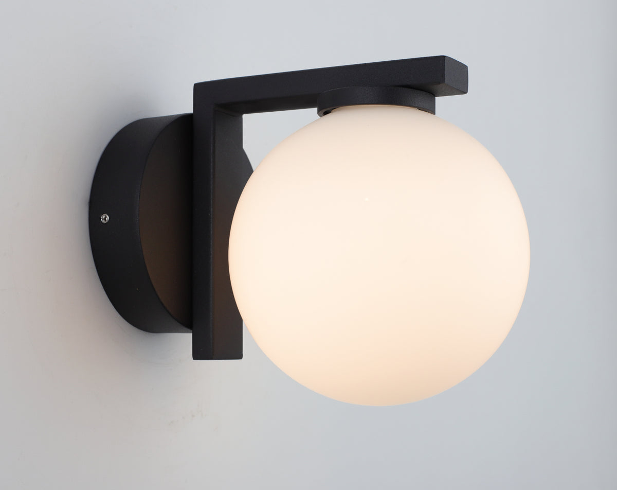 Elin 1-Light Wall Light — Black — view 3