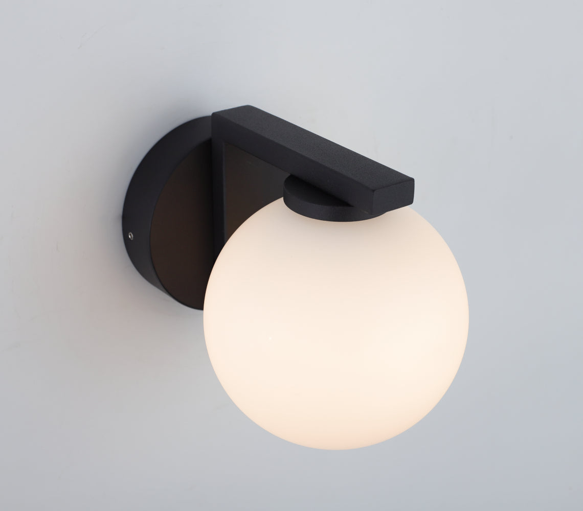 Elin 1-Light Wall Light — Black — view 4