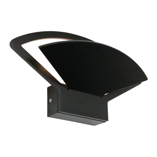 Fiesta 12W LED Wall Light — Black — view 2