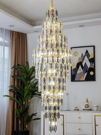 Gold Staircase Crystal Chandelier CL0901-2