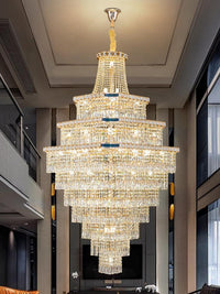 Gold Staircase Crystal Chandelier CL2425
