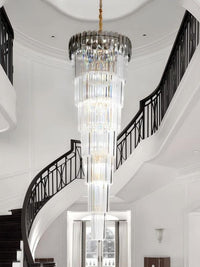 Gold Staircase Crystal Chandelier CL7128