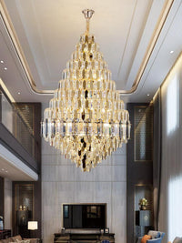 Gold Staircase Crystal Chandelier CL8688-2