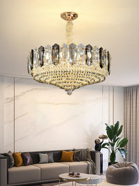 Gold Tiered Crystal Chandelier CL2309-2