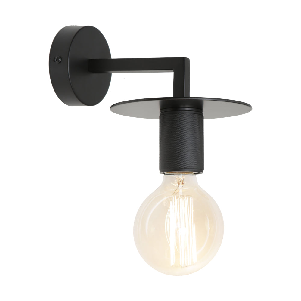Inka 1-Light Wall Light — Black