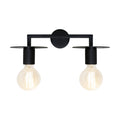 Inka 2-Light Wall Light — Black