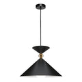 Krissy 1-Light Large Pendant — Black