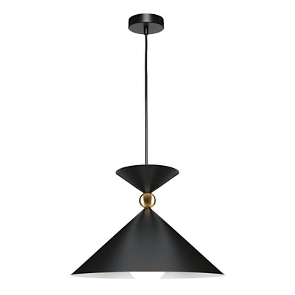 Krissy 1-Light Large Pendant — Black