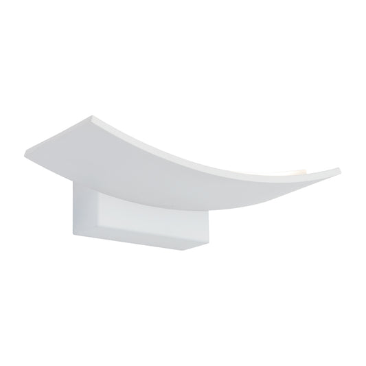 Larz 6W LED Wall Light — White — view 2