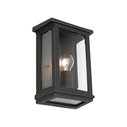 Madrid 1-Light Exterior — Small Bronze