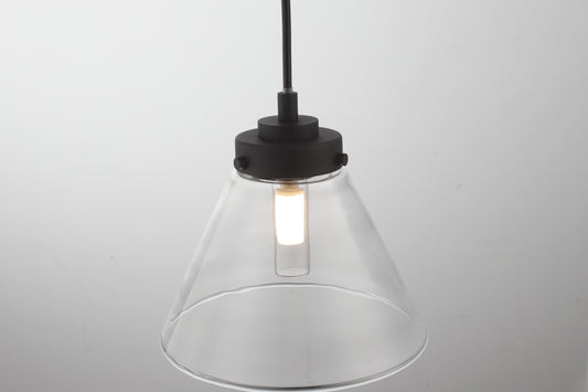 Matisse 1-Light Pendant — Black