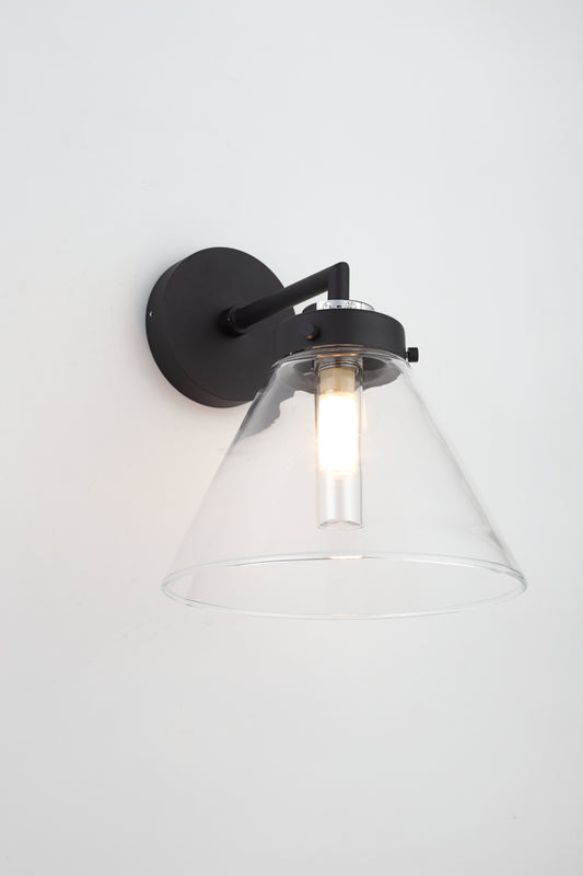 Matisse 1-Light Wall Light — Black