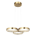 Olympus 3-Light LED Pendant — Gold