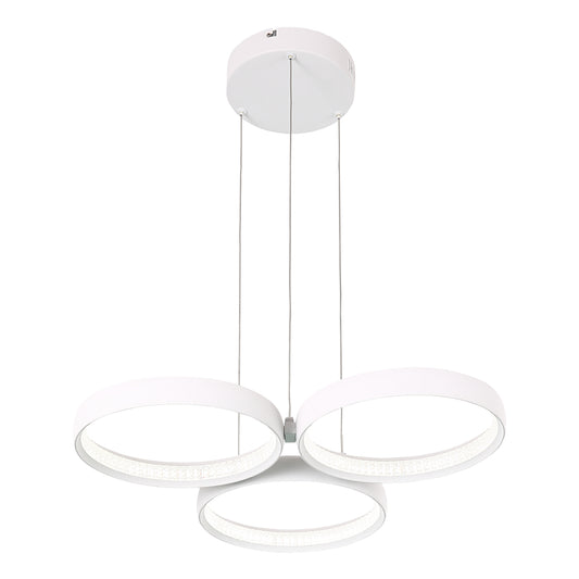 Olympus 3-Light LED Pendant — White