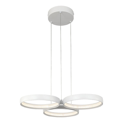 Olympus 3-Light LED Pendant — White — view 3