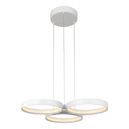 Olympus 3-Light LED Pendant — White — view 5