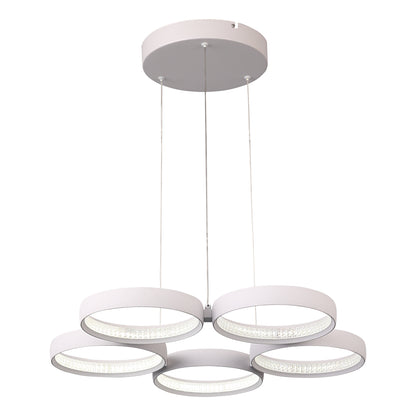 Olympus 5-Light LED Pendant — White